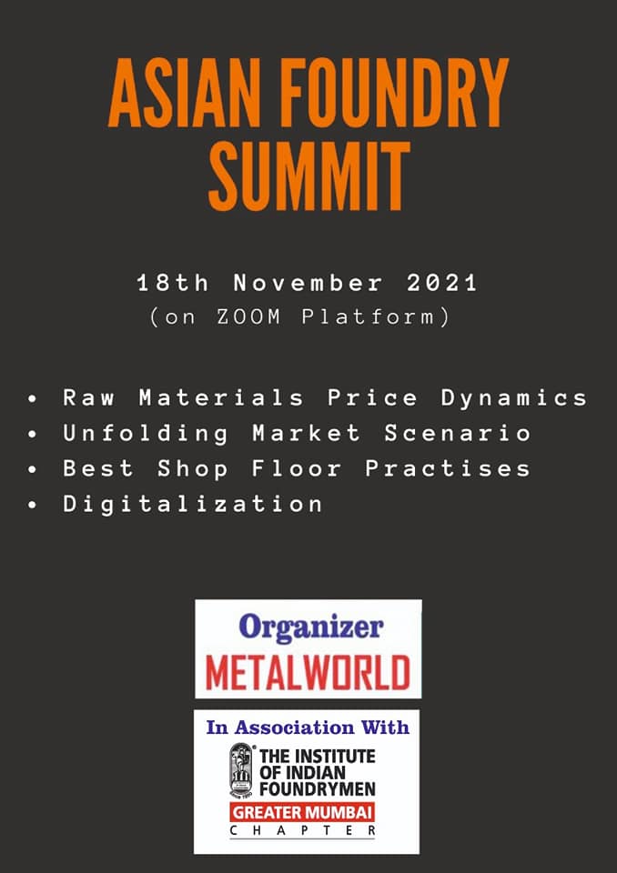 Asian Foundry Summit 18th November 2021